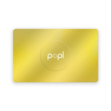 Load image into Gallery viewer, 24k Gold Popl Card