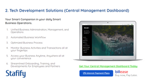 Central Management Dashboard Website Design & Development