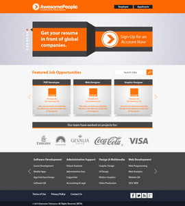 Stafify Profile Website Design & Development