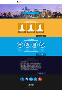 Stafify Profile Website Design & Development